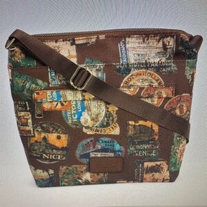 Patricia Nash Coated Fabric with Lesther Carmini Convertible Crossbody Bag